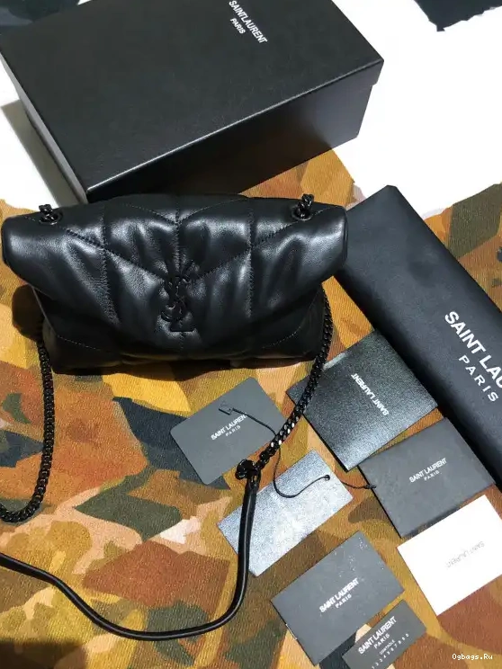 PUFFER BAG CHAIN MINI SMALL YSL 0616